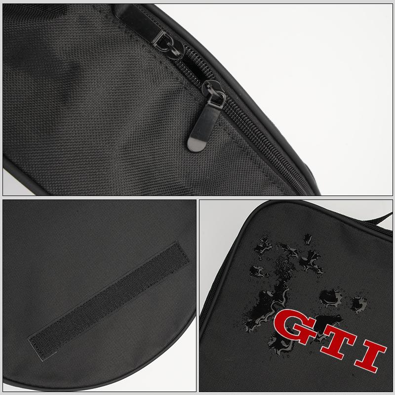 Car Charging Gun Bag Oxford Cloth Gun Cables Storage Box Auto Accessories For Volkswagen VW Golf 4 6 7 GTI Tiguan Passat B5 B6