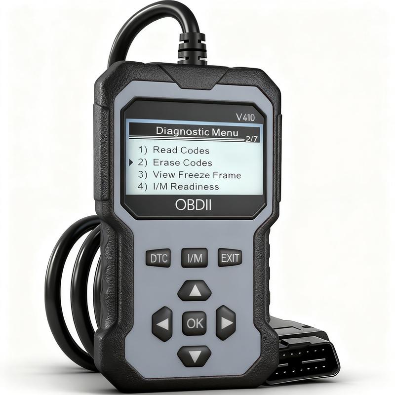 Advanced Obd Ii Scanner Car Engine Fault Code Reader Can Diagnostic Scan Tool, Reads and Erases Error Codes from Obd2 Protocol Vehicles from 1996 or