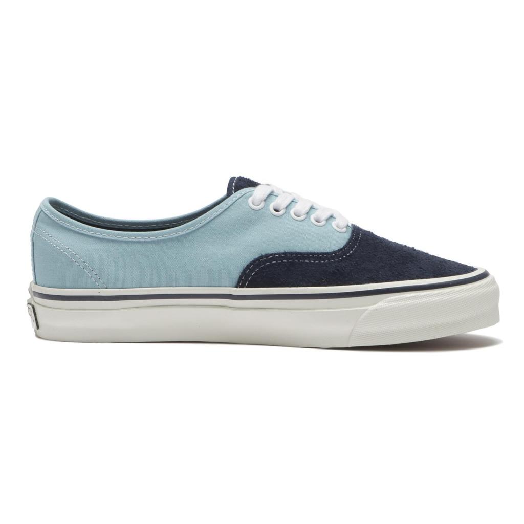 VN000EBNICO Vans Premium Authentic 44 Suede Canvas Dress Blue Aquatic (Men's)