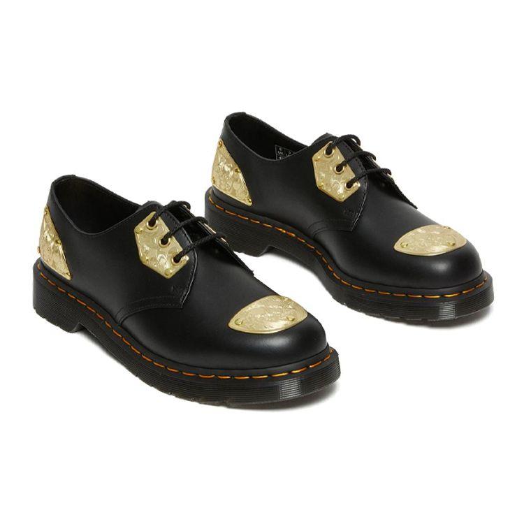 Dr. Martens King Nerd 1461 British Style Fashion Casual Flat Shoes Women Shoes Black 26807001