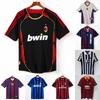 Maglia da Calcio Retrò Vintage per Adulti Unisex a Manica Corta Maglietta da Calcio Classica Kit Casa Trasferta