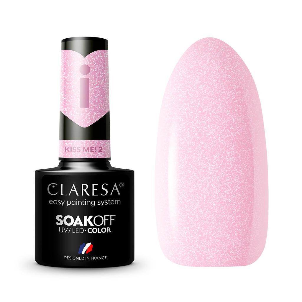 Claresa Kiss Me! Hybrid Nail Polish No. 2 5G