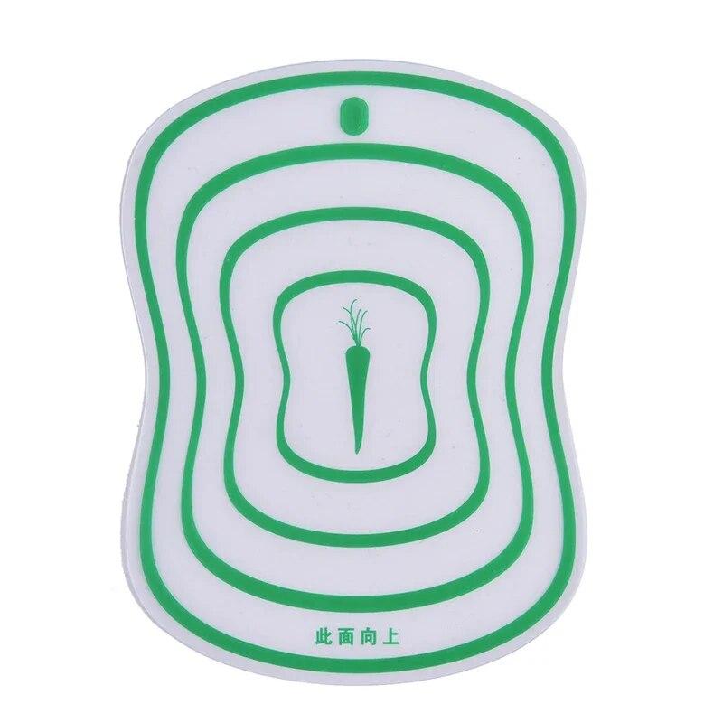 1pc, Cutting Board, Kitchen Plastic Cutting Board, Transparent Cutting Board, Non-slip Vegetable Meat Cutting Board, Chopping Bl