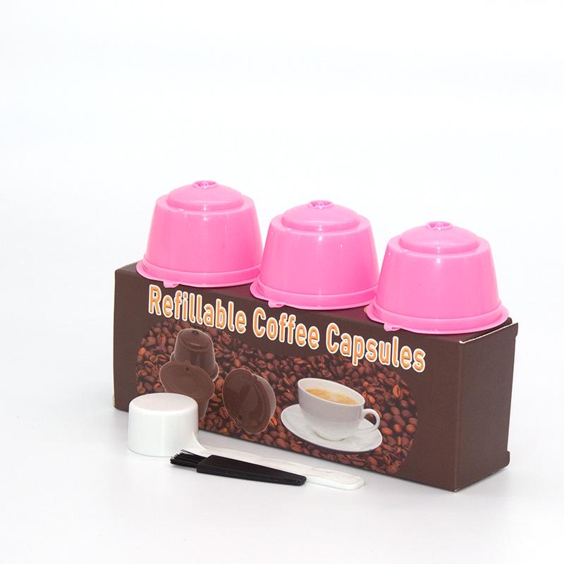 Reusable Coffee Filter Cup for Nespresso Dolce Gusto Capsules