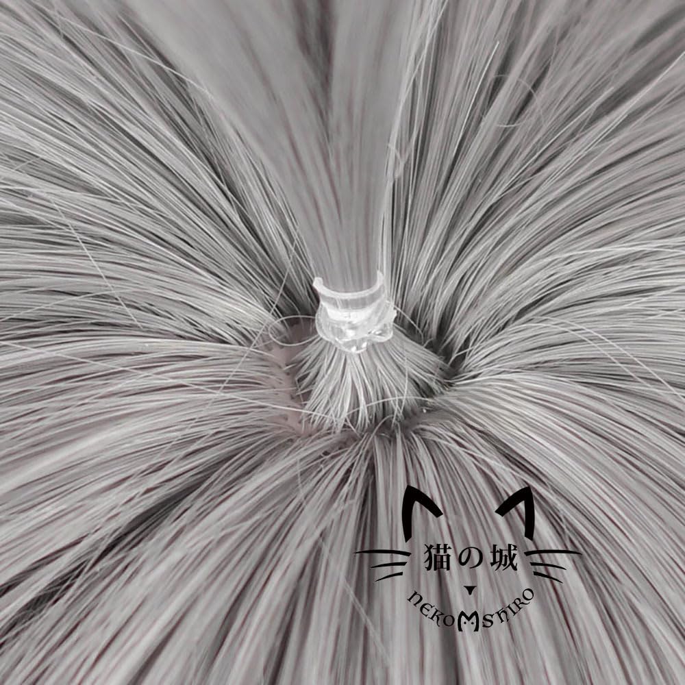 Miya Osamu von Neko no Shiro (Katzenburg) Cosplay-Perücke, Hitzebeständig, Anime-Kostümzubehör, Perfekt für Partys und Veranstaltungen, Inklusive Perückennetz