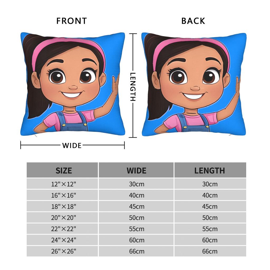 Miss Rachel Pillow Case Design Pillow Cover Kawaii Pillowcases For Sofa Car Home Decor