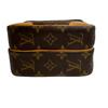 Louis Vuitton Pochette Monogram Leather Amazon Shoulder Bag Brown Leather Mens Used