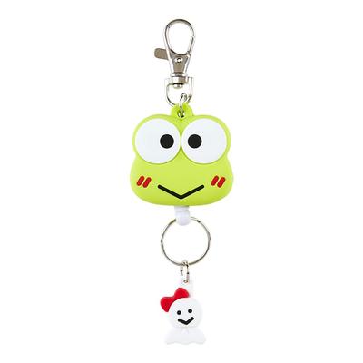 Reel Keychain KEROKEROKEROPPI Key Mascot KEROKEROKEROPPI X X Character 169382 Face-shaped 13.5 4.2 1.8cm