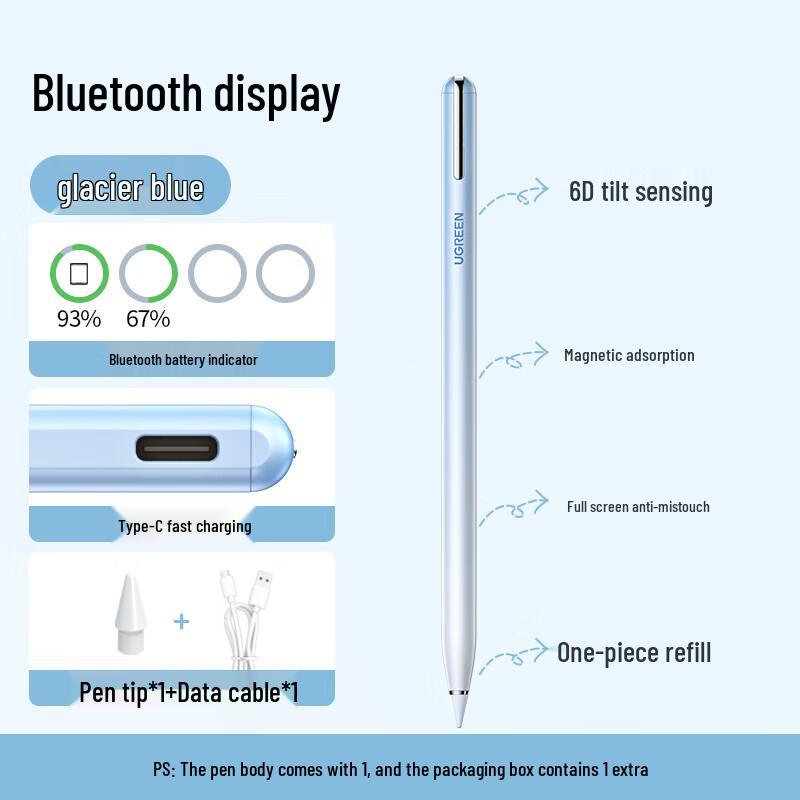 Ugreen Kapazitiver Stylus-Stift für iPad