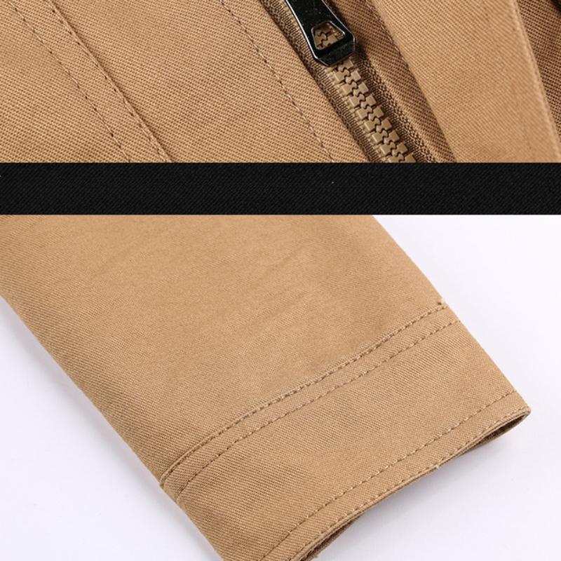 Work Jacket Cotton Men's Spring and Autumn Thin Coat