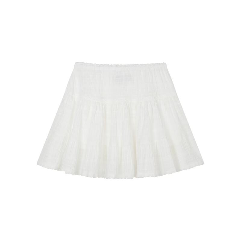 Teenie Weenie Women's Bear Graphic A-Line Mini Skirt
