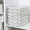 Dustproof Foldable Storage Moistureproof Dustproof Waterproof Plastic Bookcase Clothing Sundries Plastic Storage Box Organizer
