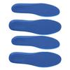 2 Pairs Insoles Ice Silk Breathable Heavy Duty Support Anti Slip Fatigue Relief Foot Pads for