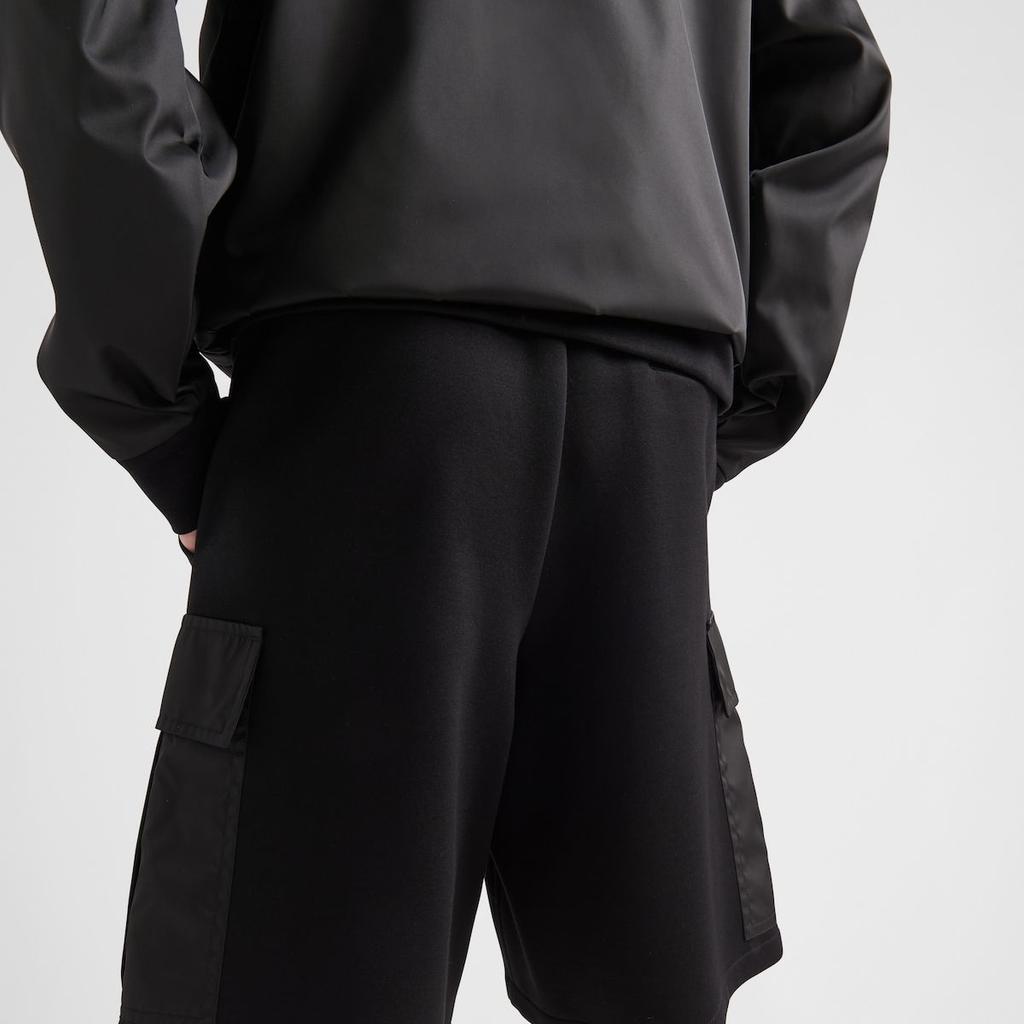 PRADA Triangle Logo Straight Leg Shorts UJP229-11JE-F0806-S-OOO