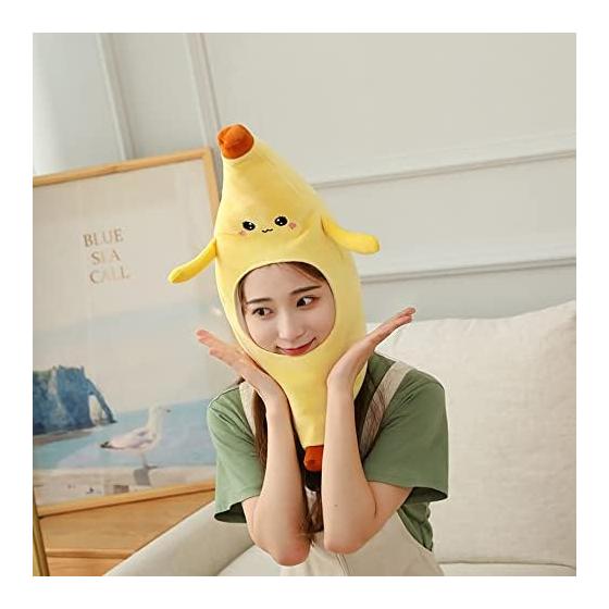 [Cedar Eight] Funny Headgear Cute Cosplay Halloween Costume Event School Festival Costume (Banana)