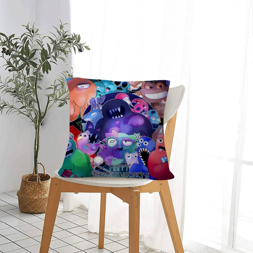 Garten Of Banban Funny Games Personalized Pillow Dust Cover Bedroom Kids Party Decoration Pillowcase Birthday Children Gift