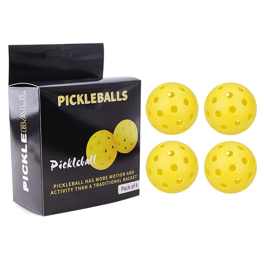74mm Luminous Pickleball, 40-Hole Rotational & Injection Molded