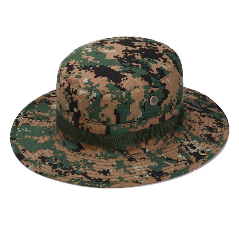 Camouflage Eimerhut Für Outdoor-Angeln Und Camping Sonnenschutz Mit Atmungsaktivem Stoff Für Männer Und Frauen