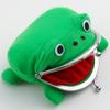 Neuheit Entzückende Anime Frosch Brieftasche Geldbörse Schlüsselanhänger Niedliche Plüsch Frosch Cartoon Cosplay Geldbörse Für Frauen Tasche Zubehör