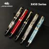 Caneta-tinteiro Jinhao X450 Pena M/Curva Fina Iraurita Canetas de Luxo Elegantes Canetas de Tinta para Escrever Material de Escritório Escolar Papelaria PK 9019