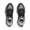 New LiNing Stargazing Shock Absorbers Slip Resistant Abrasion Resistant Low top Casual Shoes Men's Black AGCV369-1
