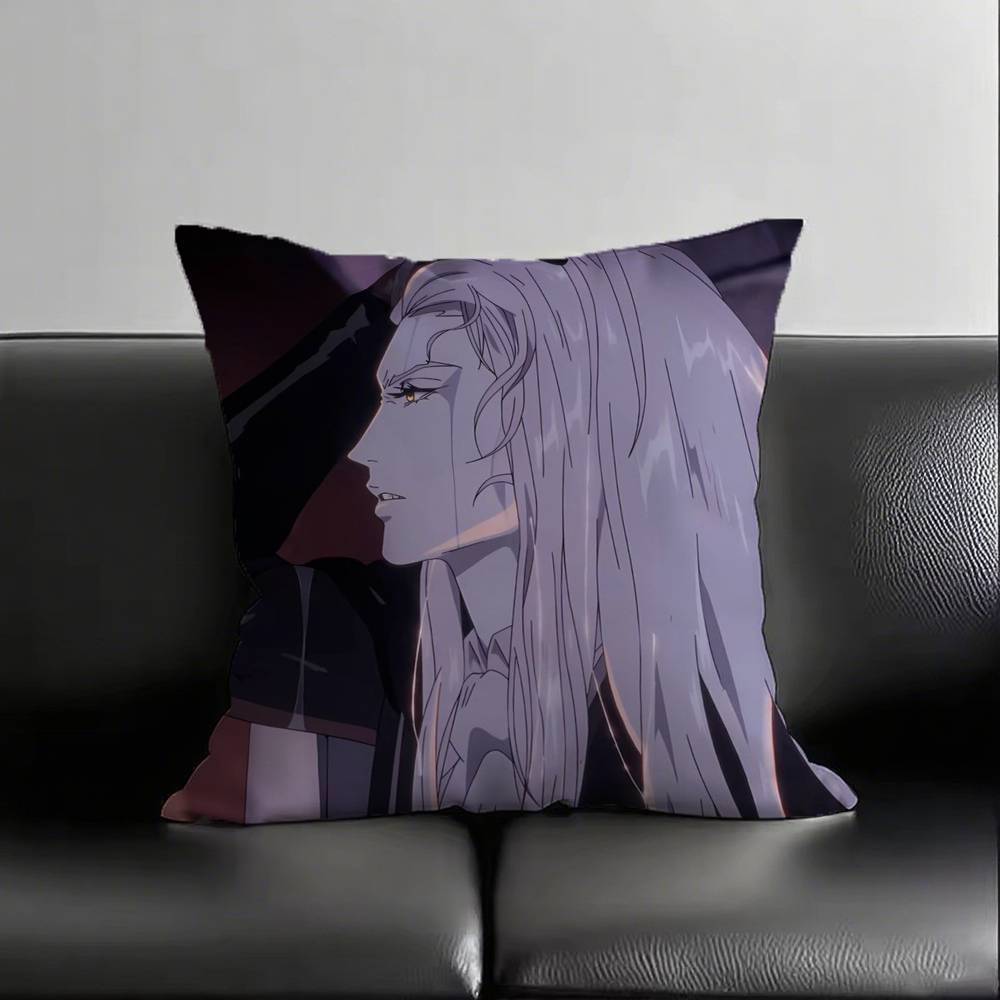 Castlevania Pillow Case Square Bedroom Sofa Leisure Comfort Cushion Car Living Room Home Decoration