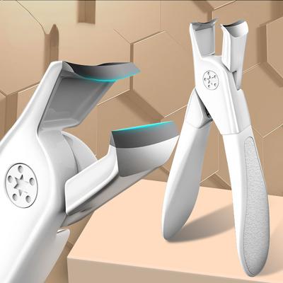 1Pcs Nail Clippers Nails Trimmer Stainless-Steel Wide Jaw Fingernail Cutter Manicure Pedicure Tools