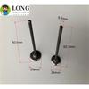 High quality motorcycle Intake valve and exhaust valve CG125 5.5mm Engine valve stem with oil seal and for Honda 125cc CG 125