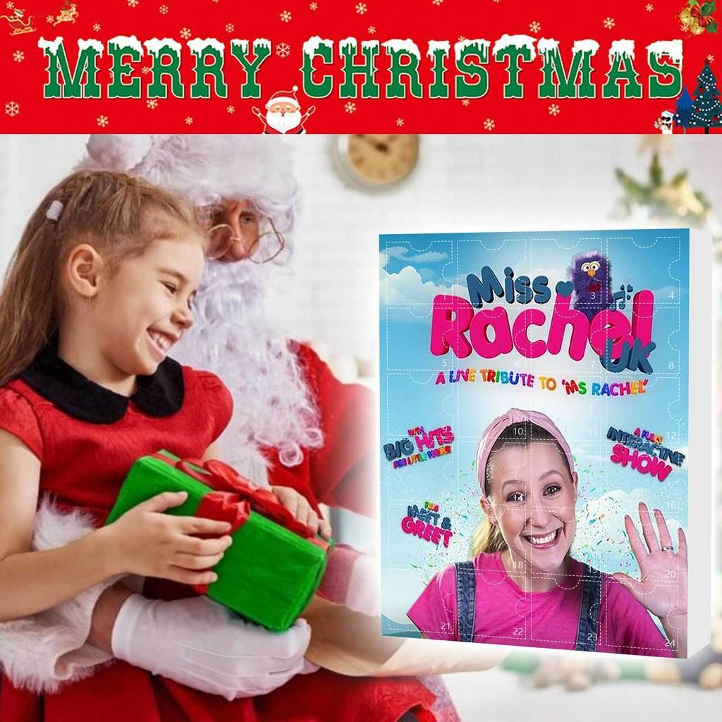Advent Calendar Christmas Msrachel Blind Box 24 Day Countdown Kids Acrylic Gift