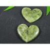 31-32MM Vessonite?Heart 2 Pcs Healing Heart Cabochon loose Gemstone 86Cts. SK-4124
