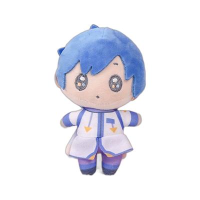 12CM Anime Hatsune Miku KAITO MEIKO Luka Kagamine Rin Len Figurine Kawaii Version Q Poupée en Peluche Porte-clé Pendentif de Sac Décoration Jouet Cadeau