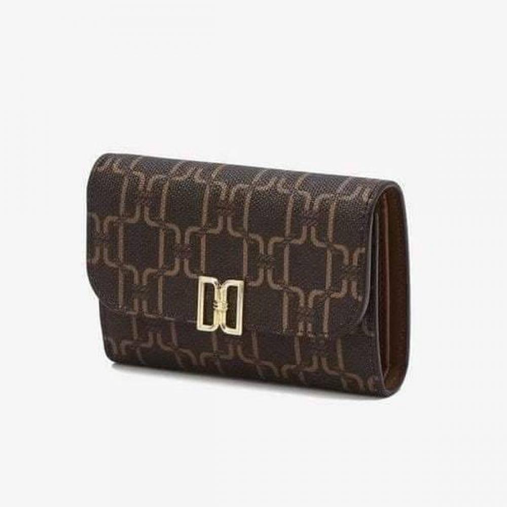 

Daks Brown Dd Logo Pattern Leather Wallet Dcwa6e718w2 Single option