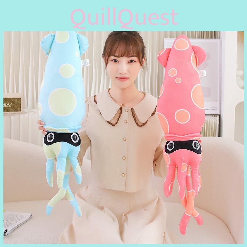 Cartoon Plush Squid Octopus Stuffed Animal Doll Children Birthday Pillow Gifts