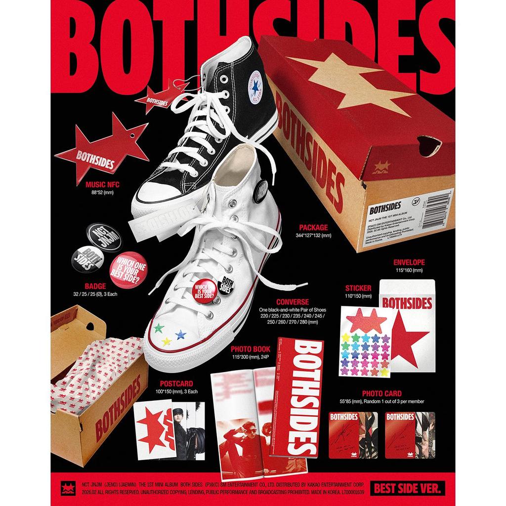 NCT JNJM (JENO, JAEMIN) [BEIDE SEITEN] 1. MINI-ALBUM (BESTE SEITE ver. SmartAlbum)