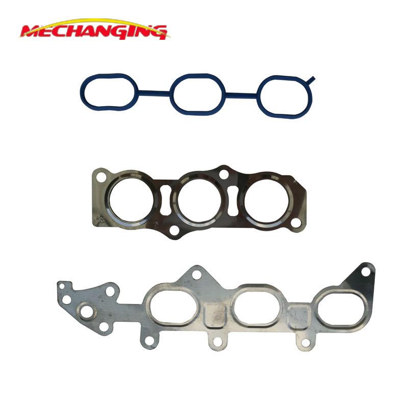 1KRFE 1KR-FE 1KR For TOYOTA YARIS AYGO Intake Exhaust Manifold Engine Parts Engine Gasket 17173-0Q010 17178-40020