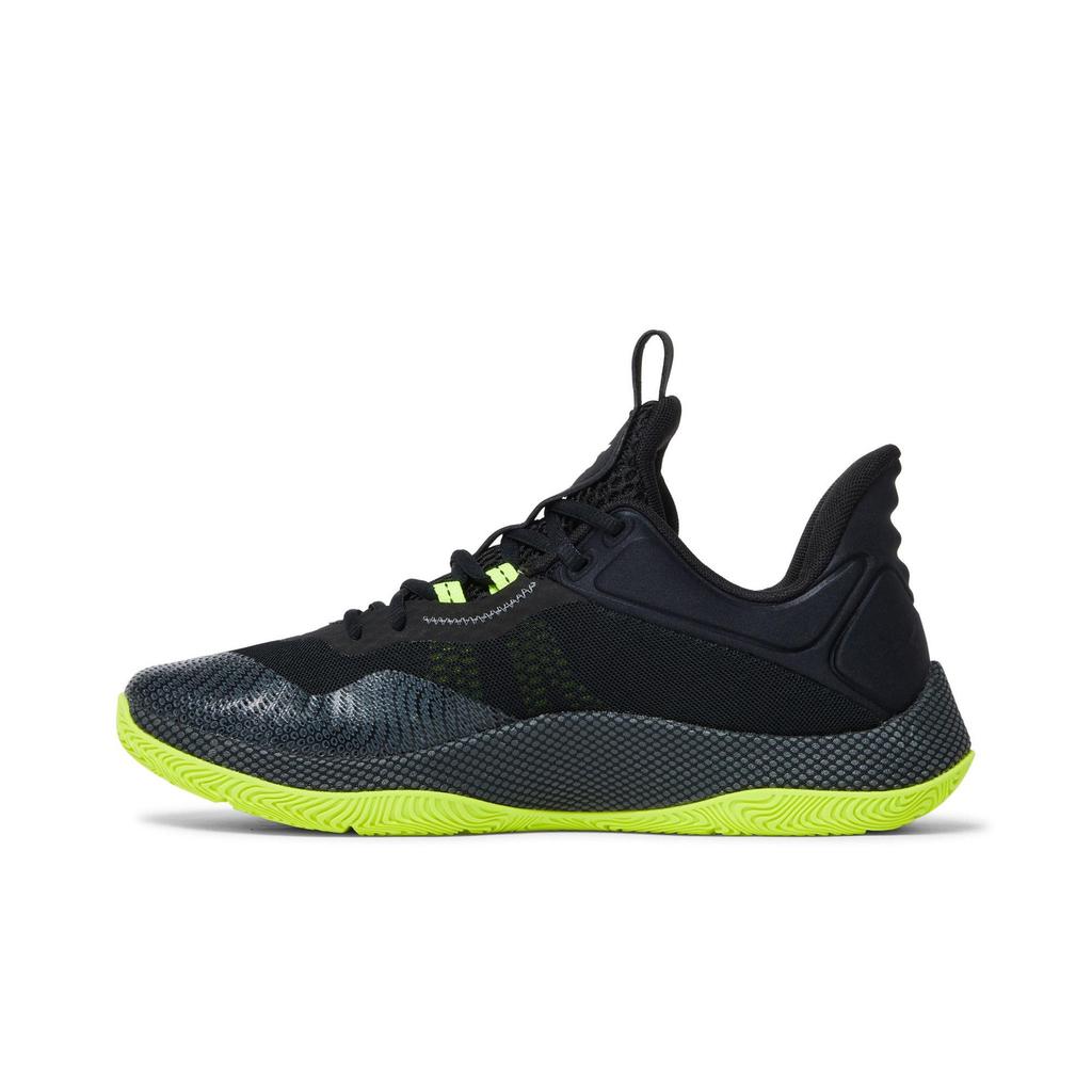 Under Armour Curry HOVR Splash 2 'Black Green' (Unisex) Black / Green Basketball Shoes 3025636 001