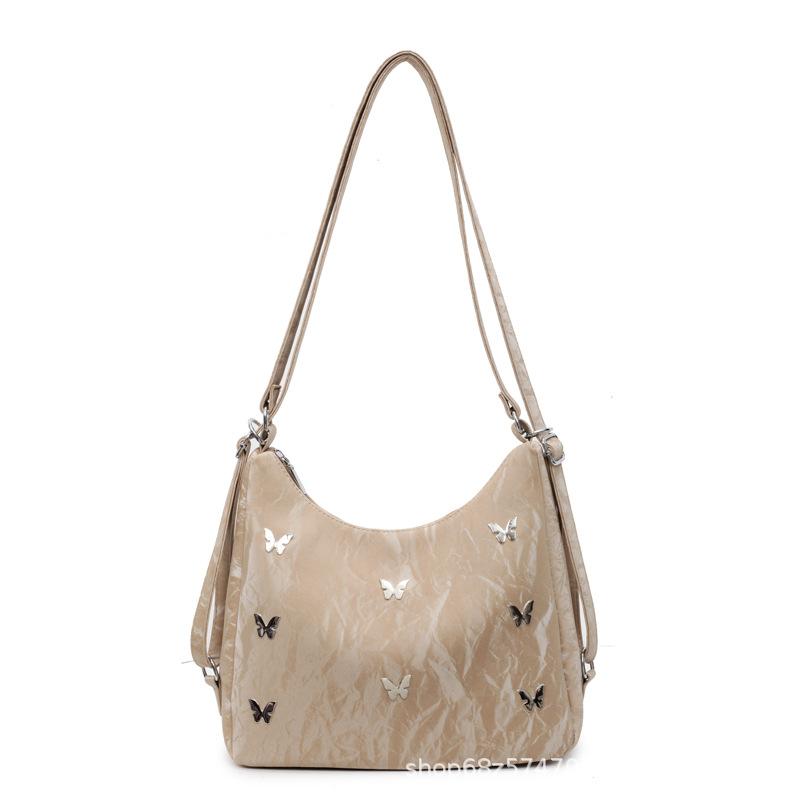 Trend Casual Commuter Women's Bag 2025 New Tote Bag Women's Shoulder Bag Large Capacity Fashion Backpack Shoulder Bag