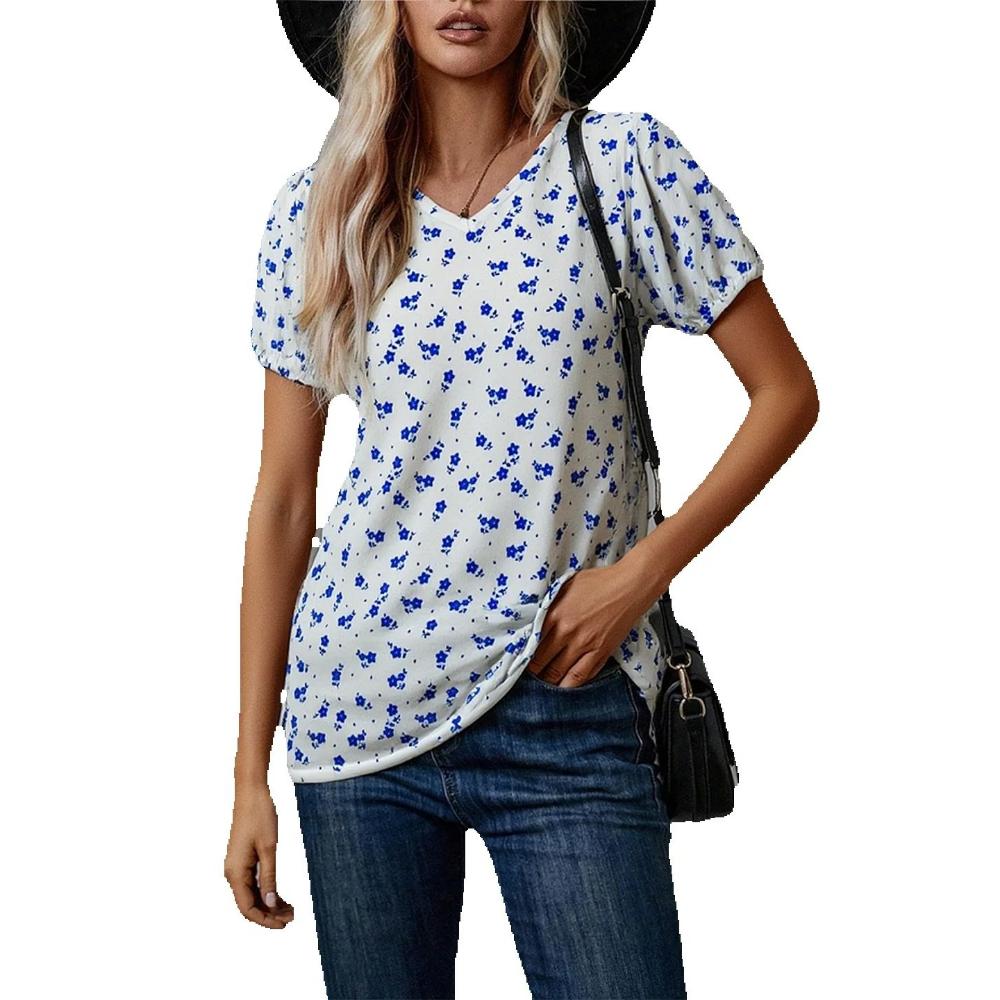 

Women s Pullover Casual Korean Fashion Loose V-neck Jumper Women s Striped Print Summer Spring Top 3XL