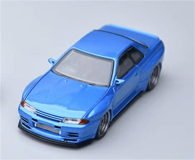 [Vorverkauf] Focal Horizon 1:64 R32 Garage Aktiv Metall Lila / Blau Druckguss Modellauto