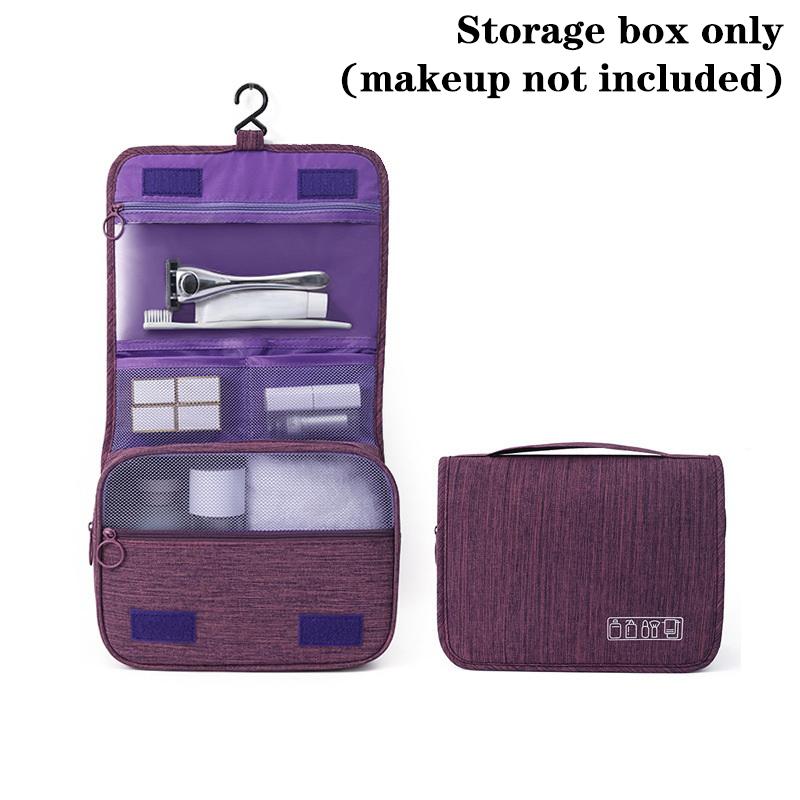 Oxford Fabric Men Business Portable Storage Bag Toiletries Organizer Women Cosmetic Bag Waterproof Hanging Travel Wash Pouch