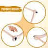 Embroidery Table Stand, Holder Rack, Wooden Art Crafting Cross Stitch Hoop Stand Sewing Supplies for