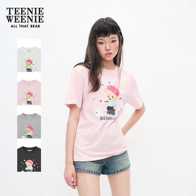 Women's Little Bear Cartoon T-shirt