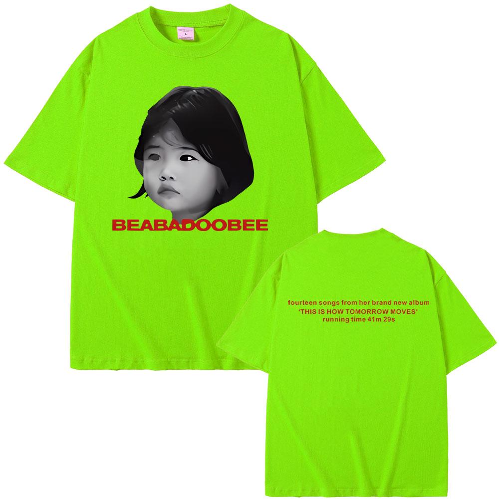 

Футболка Beabadoobee This Is How Tomorrow Moves Графическая футболка с альбомом Мужская Женская Мода Футболки с круглым вырезом Оверсайз с коротким рукавом 3XL