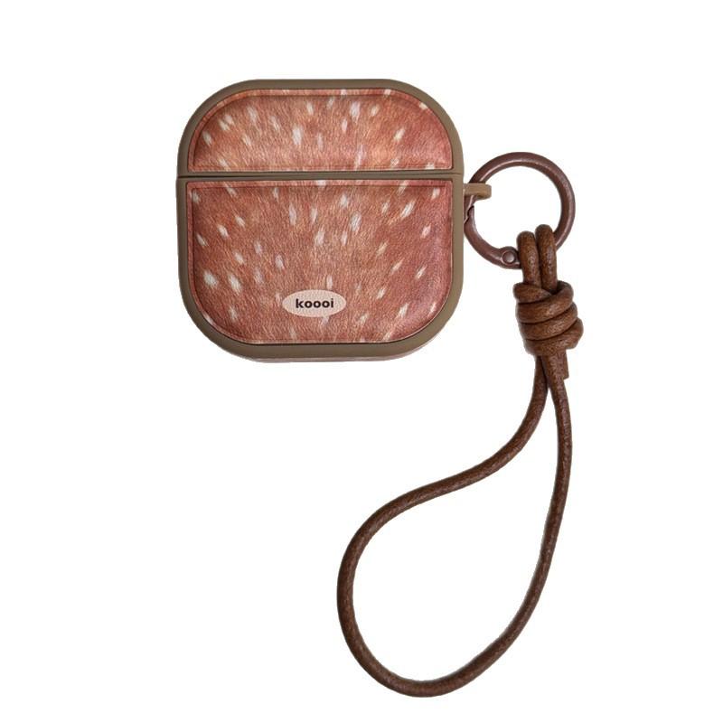 Autumn and winter ins brown deer pattern for AirPods 1 generation protective cover for AirPods 1 earphone cover Pro1