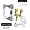 Starter Spacer with Bolts Kit 5 Speed Fits for Dodge Cummins 5.9L 1994-2002 Starter Replacement Parts