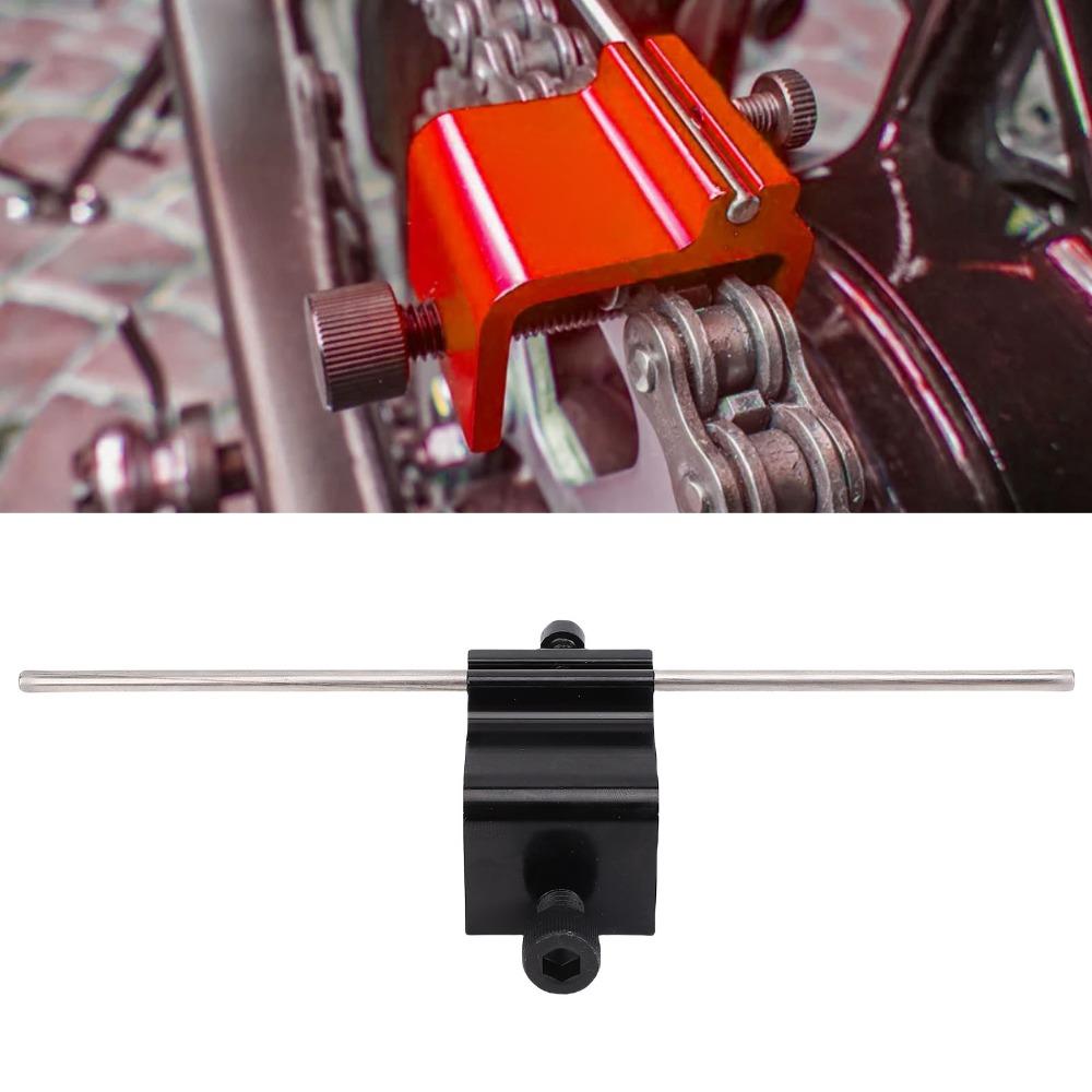 Aluminium Alloy Motorcycle Chain Alignment Tool  Maintenance Technician