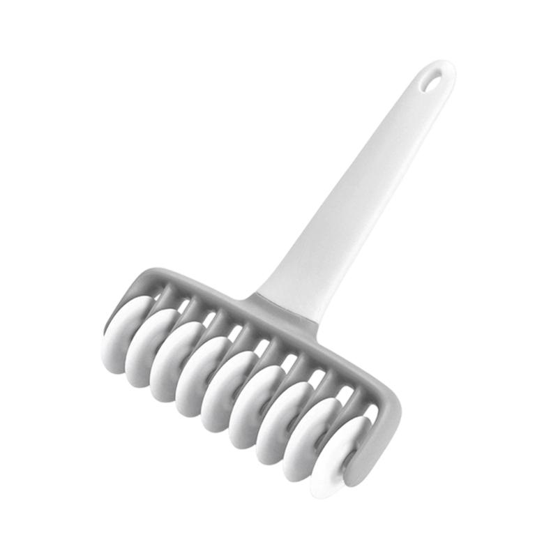 Fashion Pizza Cutting Wheel Dough Roller Plastic Texture Home Baking Equipment Ideal for Family Gatherings and Bakeries