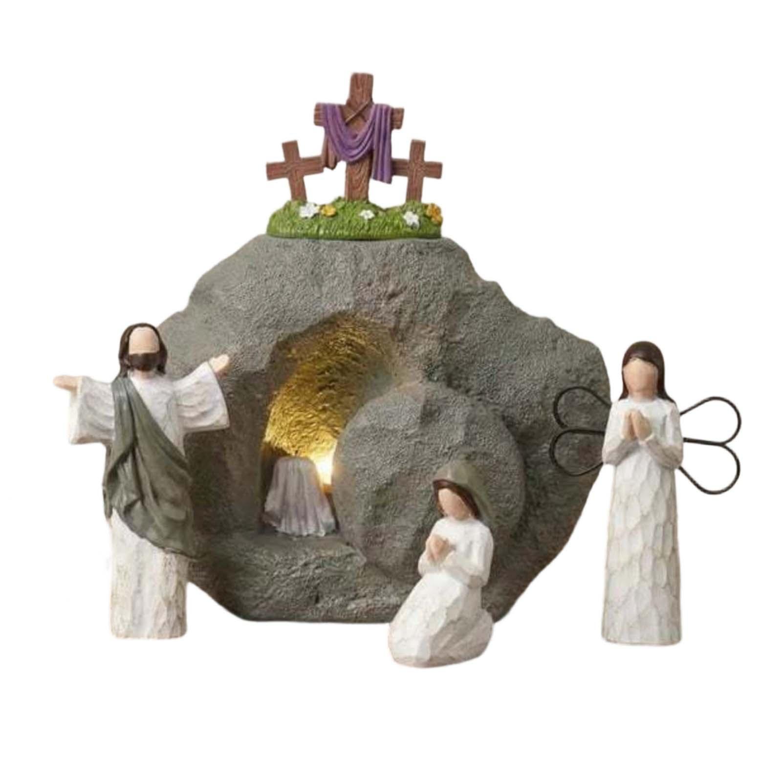 

Resin Craft Sculpture, Rockery & Figurine Statue, Home Decor For Living Room, Dining Table, Study, Creative Gift One Size