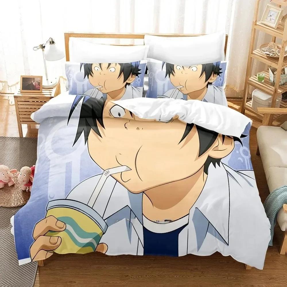 3D Printing  Bed Sheet Set Bakuman Bedding Set Single Twin Full Queen King Size Bed Set Adult Kid Bedroom Duvet Cover Sets