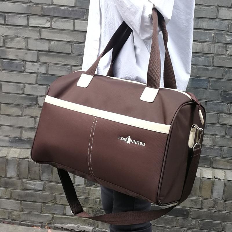 Large Capacity Foldable Lightweight Travel Bag Sports Yoga Fitness Short Distance Portable Crossbody Travel Bag